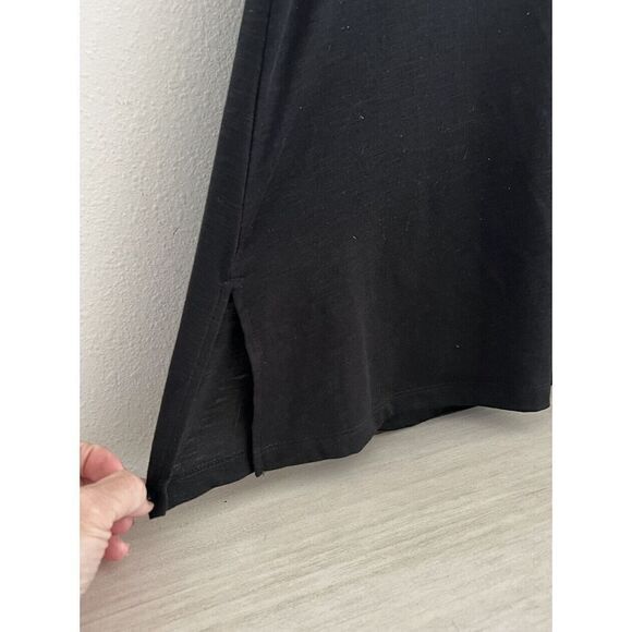 Fortune Swimwear Women’s Size S Sample ￼Black Dory Armhole Detail Tank Dress $80 - Picture 6 of 7